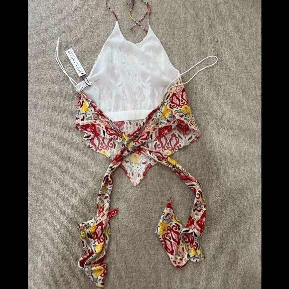 Alice+Olivia NWT Handkerchief halter top size L (Fits M-L chest) ❤️🔥 - Picture 8 of 8